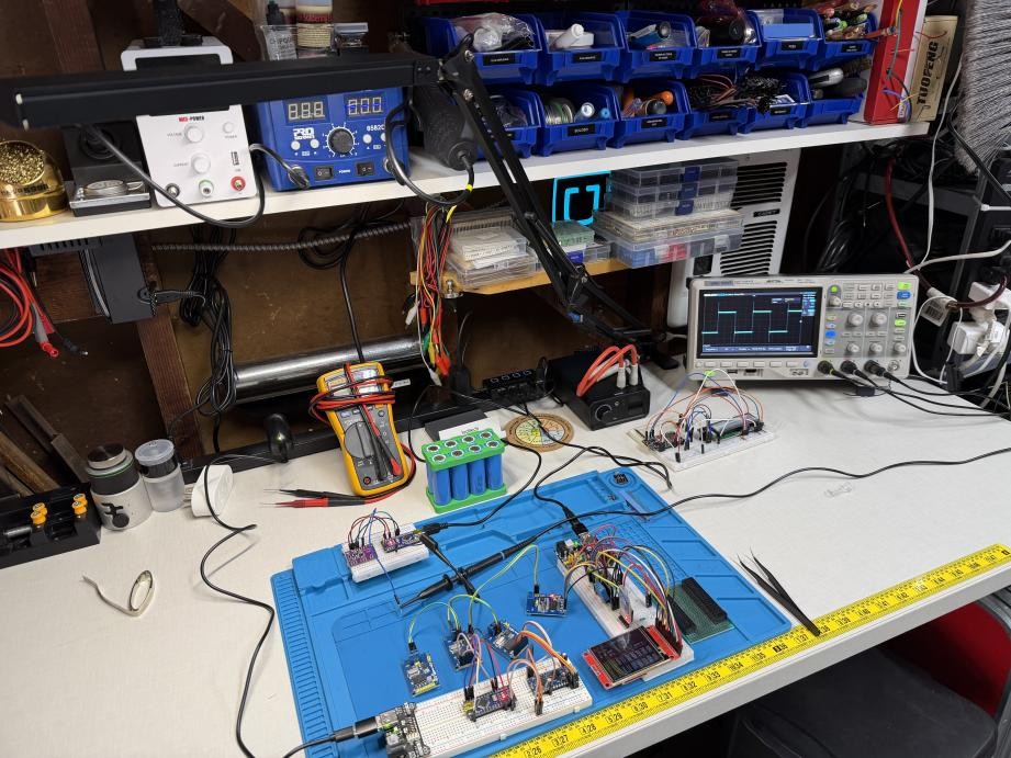 Bench validation electronics and wiring for subsystem testing